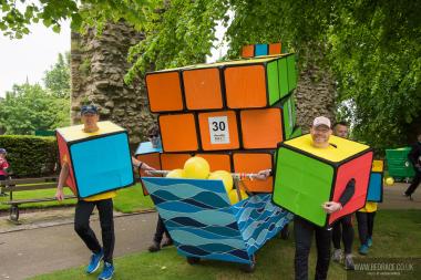 Bed Race 2016 Castle Grounds 18